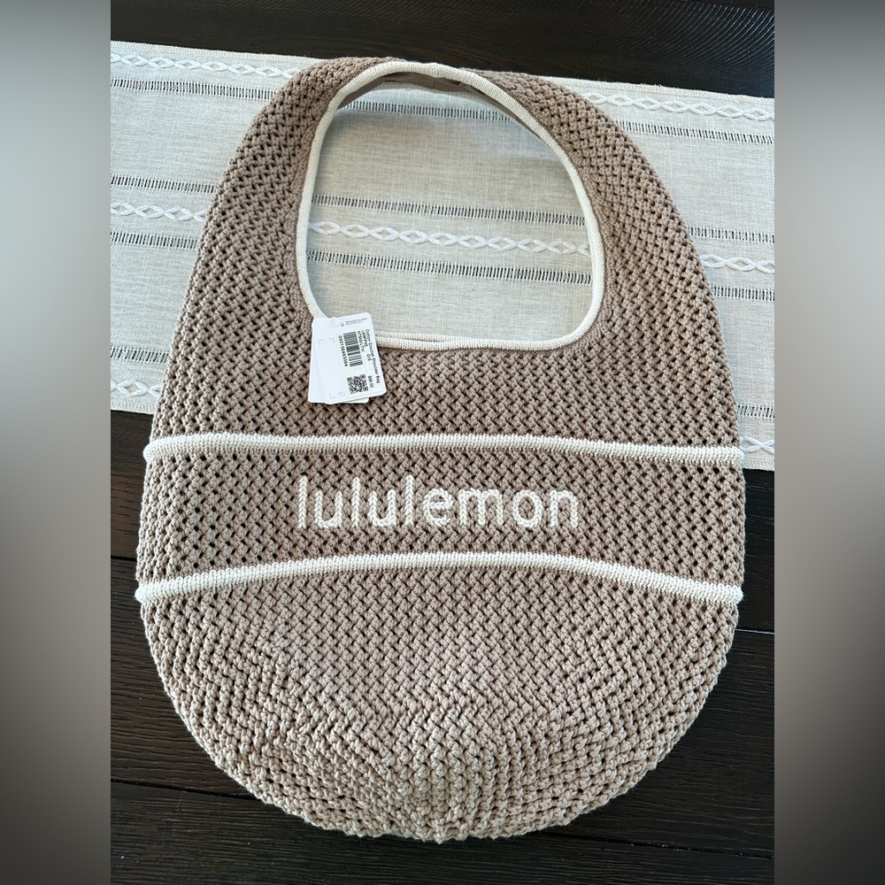 Lululemon crochet bag